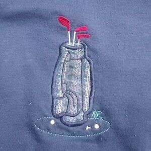Vintage Northern Reflections Golf Clubs Bag Crewneck Sweatshirt